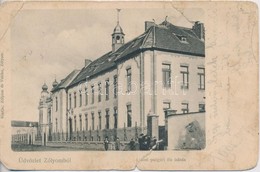 T4 1905 Zólyom, Zvolen; Állami Polgári Fiúiskola / Boy School (b) - Sin Clasificación