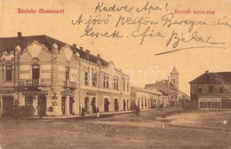 T3 Munkács, Mukacheve, Mukacevo; Kossuth Lajos Utca, Goldstein Sándor, Berger Herman üzlete. W. L. 1176. / Street View,  - Sin Clasificación