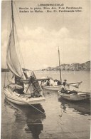 ** T1 Mali Losinj, Lussinpiccolo; Barken Im Hafen, Erzherzog Franz Ferdinands-Ufer / Saling Ships - Non Classés