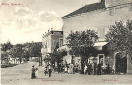 T2/T3 Portoré, Kraljevica; Adria Quarnero, Velika Kavana / Kávéház, Szálloda / Hotel, Café. Ed. Feitzinger No. 217. (EK) - Non Classificati