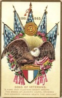 ** T2/T3 1861-1865 Filii Veteranorum / Sons Of Veterans. Decoration Day Series No. 1. Emb. Litho  (EK) - Non Classificati