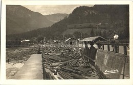 ** T1/T2 Kramsach (Tyrol), Sägewerk / Sawmill. Photo - Ohne Zuordnung