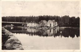 * T2/T3 Kajaani, Kajana; Slotts Ruiner / Linnan Rauniot / Castle Ruins  (Rb) - Ohne Zuordnung