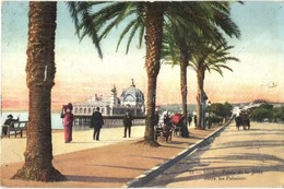 T2 Nice, Palais De La Jetée Entre Les Palmiers / Palace Promenade With Palm Trees - Ohne Zuordnung