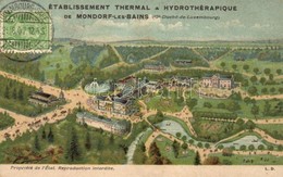 T2 Mondorf-les-Bains, Établissement Thermal / Spa Resort, Litho - Sin Clasificación