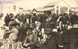 * T2 1921 Skopje, Market With Vendors. Photo - Non Classés