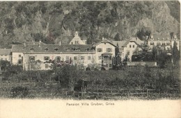 T2 Gries-San Quirino, Gries-Quirein (Bolzano, Bozen; Südtirol); Pension Villa Gruber + 1916 K.u.K. Reservespital In Boze - Non Classificati