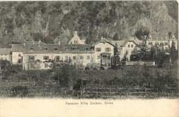 T2 Gries-San Quirino, Gries-Quirein (Bolzano, Bozen; Südtirol); Pension Villa Gruber + 1916 K.u.K. Reservespital In Boze - Non Classés