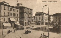 ** T2 Livorno, Piazza Cavour / Square, Statue - Non Classificati