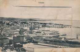 T2/T3 Trieste, Trst; Railway Station, Leporellocard With 10 Pictures (fl) - Ohne Zuordnung