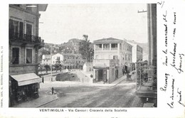 T2/T3 Ventimiglia, Via Cavour, Crocevia Della Scaletta / Street (EK) - Non Classificati