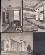 ** 1953 Moscow, Moscou; State University - 12 Modern Postcards In Their Own Case - Non Classificati