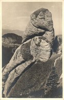 * T2 1937 Busteni, Babele (Öreg Hölgyek) Nevű Sziklacsoport A Bucsecs-hegység Tetején / Babele Rock Formations At The Bu - Sin Clasificación