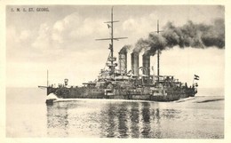 ** T1 SMS Sankt Georg, A K.u.K. Haditengerészet Páncélos Cirkálója / K.u.K. Kriegsmarine / Armored Cruiser Of The Austro - Non Classés