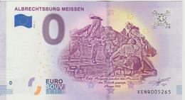 Billet Touristique 0 Euro Souvenir Allemagne Albrechtsburg Meissen 2018-2 N°XENQ005265 - Pruebas Privadas