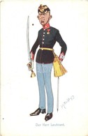 ** T3 Der Herr Leutnant / K.u.K. Military Art Postcard, Officer. B.K.W.I. 530-2. S: Fritz Schönpflug (EB) - Non Classés