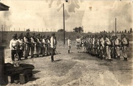 * T2 1931 Budapest XXI. Csepel, Magyar Katonák őrségváltása / Hungarian Soldiers Guard Mount, Photo - Non Classificati