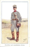 * T2/T3 Honvédtüzér Nyári Menetöltözetben 1914-ben. Honvédség Története 1868-1918 / Hungarian Military Officer S: Garay - Sin Clasificación