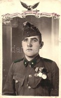 * T3 Nagykanizsa, Katonai Szolgálati Időm Emlékére / Hungarian Soldier. Neumann Rezső Photo  (Rb) - Non Classificati