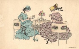 ** T2/T3 Ladies Drinking Tea. Wiener Art Postcard. M. Munk Nr. 1138. S: Mela Koehler (Rb) - Non Classés