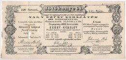 Budapest 1872. 'Jótékonycél - Nagy Ezüst Sorsjáték' Sorsjegy T:II Ly. - Non Classificati