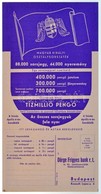 1939. 'Magyar Királyi Osztálysorsjáték' Megrendelő Szelvénye A 'Dörge Frigyes Bank R.t.' Kiadásában T:I- / Hungary 1939. - Ohne Zuordnung