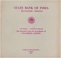 India 1966. 'Utazási Csekk útmutató' Benne 4db Klf Lyukasztott Mintával T:I,I-
India 1966. 'Travellers Cheques Guide' Wi - Sin Clasificación