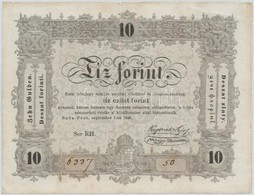 1848. 10Ft 'Kossuth Bankó' T:III Kis Szakadások
Adamo G111 - Ohne Zuordnung