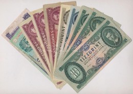 11db-os Vegyes Magyar Forint Bankjegy Tétel, Közte 1949. 100Ft, 1975. 500Ft T:III,III- - Non Classificati