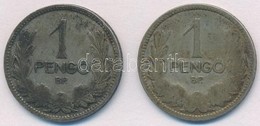 1926. 1P Ag (2x) T:2-,3 Patina - Non Classificati