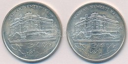 1993. 200Ft Ag 'MNB' (2x) T:2 Kis Szennyeződés - Non Classificati