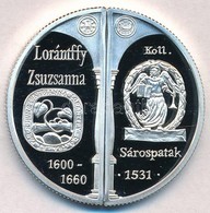 2000. 2000Ft Ag 'Lórántffy Zsuzsanna / Sárospatak' (2xklf) Tanúsítvánnyal T:PP
Hungary 2000. 2000 Forint Ag 'Zsuzsanna L - Sin Clasificación