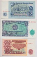 Bulgária 1951. 3L + 5L + 1974. 1L + 2L + 5L + 10L T:III
Bulgaria 1951. 3 Leva + 5 Leva + 1974. 1 Leva + 2 Leva + 5 Leva  - Non Classés