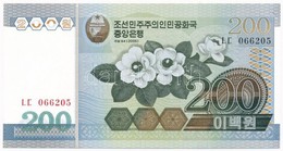 Észak-Korea 2005. 200W T:I 
North Korea 2005. 200 Won C:UNC - Ohne Zuordnung