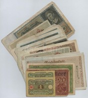 Német Birodalom / Weimar Köztársaság 20db-os Bankjegy Tétel T:III,III- - Non Classificati