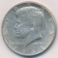 Amerikai Egyesült Államok 1964. 1/2$ Ag 'Kennedy' T:2 USA 1964. 1/2 Dollar Ag 'Kennedy' C:XF 
Krause KM#202 - Non Classés