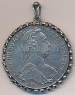 Ausztria 1780SF Tallér Ag 'Mária Terézia' Utánveret, Füllel, Keretben T:1-  
Austria 1780SF Thaler Ag 'Maria Theresia' R - Sin Clasificación