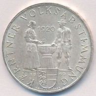 Ausztria 1960. 25Sch Ag 'A Karintiai Népszavazás 40. évfordulója' T:2 
Austria 1960. 25 Schilling Ag '40th Anniversary O - Non Classificati