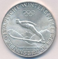 Ausztria 1964. 50Sch Ag 'IX. Téli Olimpia Innsbruck' T:1-,2 
Austria 1964. 50 Schilling Ag 'Winter Olympics Insbruck' C: - Non Classificati