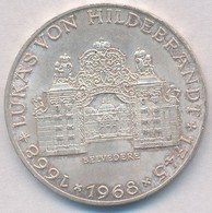 Ausztria 1968. 25Sch Ag '300 éve Született Von Hildebrandt' T:1- Patina
Austria 1968. 25 Schilling Ag '300th Anniversary - Ohne Zuordnung