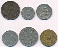 Brazília 1909-1937. 40R-1000R (6xklf) T:2,2-
Brazil 1909-1937. 40 Reis - 1000 Reis (6xdiff) C:XF,VF - Ohne Zuordnung