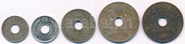 Brit Nyugat-Afrika 1934-1958. 1/10p-1p (5xklf) T:1-,2,2-
British West Africa 1934-1958. 1/10 Penny - 1 Penny (5xdiff) C: - Sin Clasificación