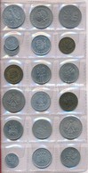 Lengyelország ~1974-2007. 53db-os érme Tétel, 4 Lapos Kisalakú Berakóban T:vegyes
Poland ~1974-2007. 53pcs Of Coins In S - Ohne Zuordnung