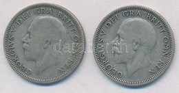 Nagy-Britannia 1927-1929. 1Sh Ag 'V. György' (2x) T:2-,3
Great Britain 1927-1929. 1 Shilling Ag 'George V' (2x) C:VF,F - Ohne Zuordnung