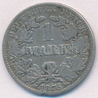 Német Birodalom 1875B 1M Ag T:3 
German Empire 1875B 1 Mark Ag C:F 
Krause KM#7 - Non Classificati