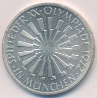 NSZK 1972D 10M Ag 'Müncheni Olimpia - Spirál' T:1- Kis Ph.
FRG 1972D 10 Mark Ag 'Münich Olympics - Spiral' C:AU Small Ed - Non Classificati