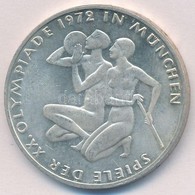 NSZK 1972F 10M Ag 'Müncheni Olimpia - Térdelő Atléták' T:1- Apró Ph.
FRG 1972F 10 Mark Ag 'Münich Olympics - Athletes Kn - Ohne Zuordnung