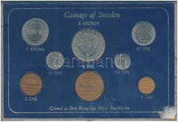 Svédország 1971. 1ö-2K (8xklf)forgalmi Sor Kissé Sérült Tokban T:1,1-
Sweden 1971. 1 Öre - 2 Kronor (8xdiff) Coin Set In - Non Classificati