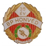 ~1970-1980. 'BP. Honvéd - 35 év' Zománcozott Fém Jelvény (24mm) T:1- - Ohne Zuordnung