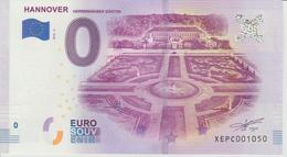 Billet Touristique 0 Euro Souvenir Allemagne Hannover 2018-2 N°XEPC001050 - Essais Privés / Non-officiels